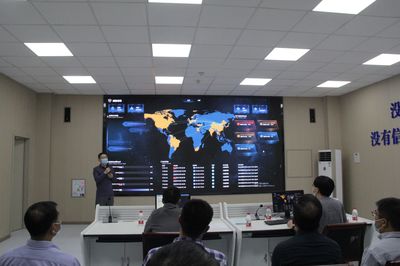 全國教育系統安全檢查組蒞臨我中心指導，專項督導信息系統運行維護服務